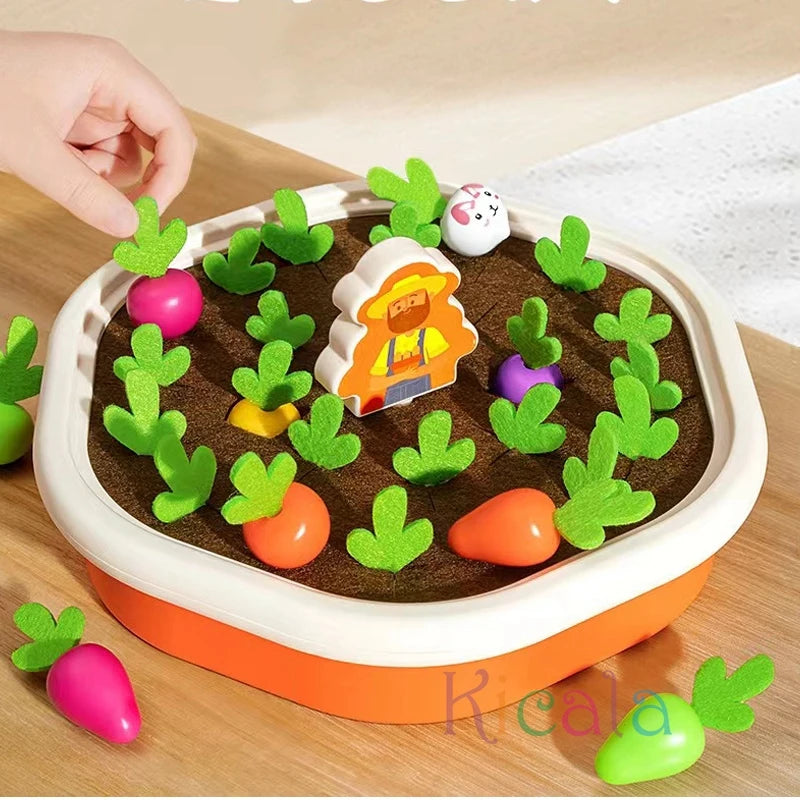 Montessori Pull Carrot Toy